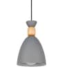 Nordic Minimaslist Macaron Iron With Hanging Light (Grey)