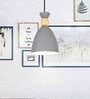 Nordic Minimaslist Macaron Iron With Hanging Light (Grey)