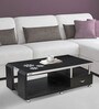 Alvina Coffee Table in Black Finish