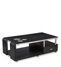 Alvina Coffee Table in Black Finish