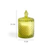 Alyona Green Scented Candle Jar With Lid