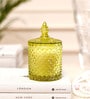 Alyona Green Scented Candle Jar With Lid