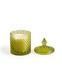 Alyona Green Scented Candle Jar With Lid