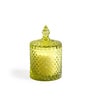 Alyona Green Scented Candle Jar With Lid