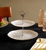 Alyona Two Tier Cup Cake & Cookie Stand