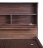 Alyssa King Size Bed in Columbia Walnut Finish with Box Storage