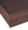 Alyssa Queen Size Bed in Columbia Walnut Finish with Box Storage