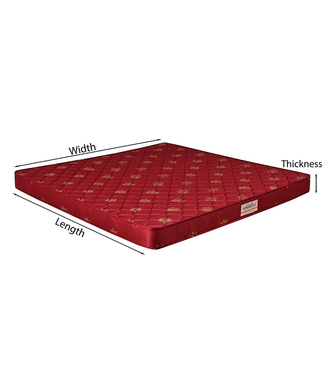 Buy Amaze Eco Ortho Coir & HD Foam 4 Inch Queen Size Mattress by