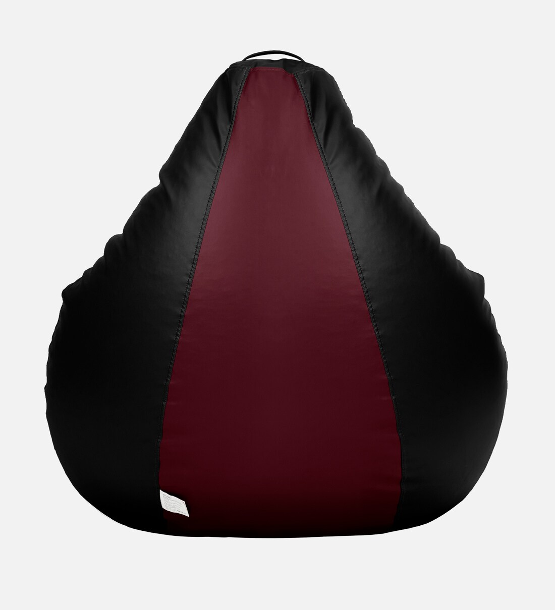Buy Amazing XXXL Bean Bag with Beans in Black and Maroon Colour by Online Bean Bags