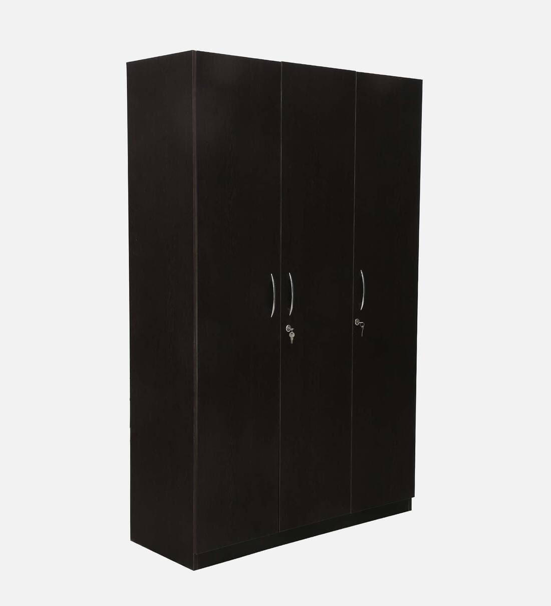 Buy Amber 3 Door Wardrobe in Wenge Finish Online 3 Door Wardrobes