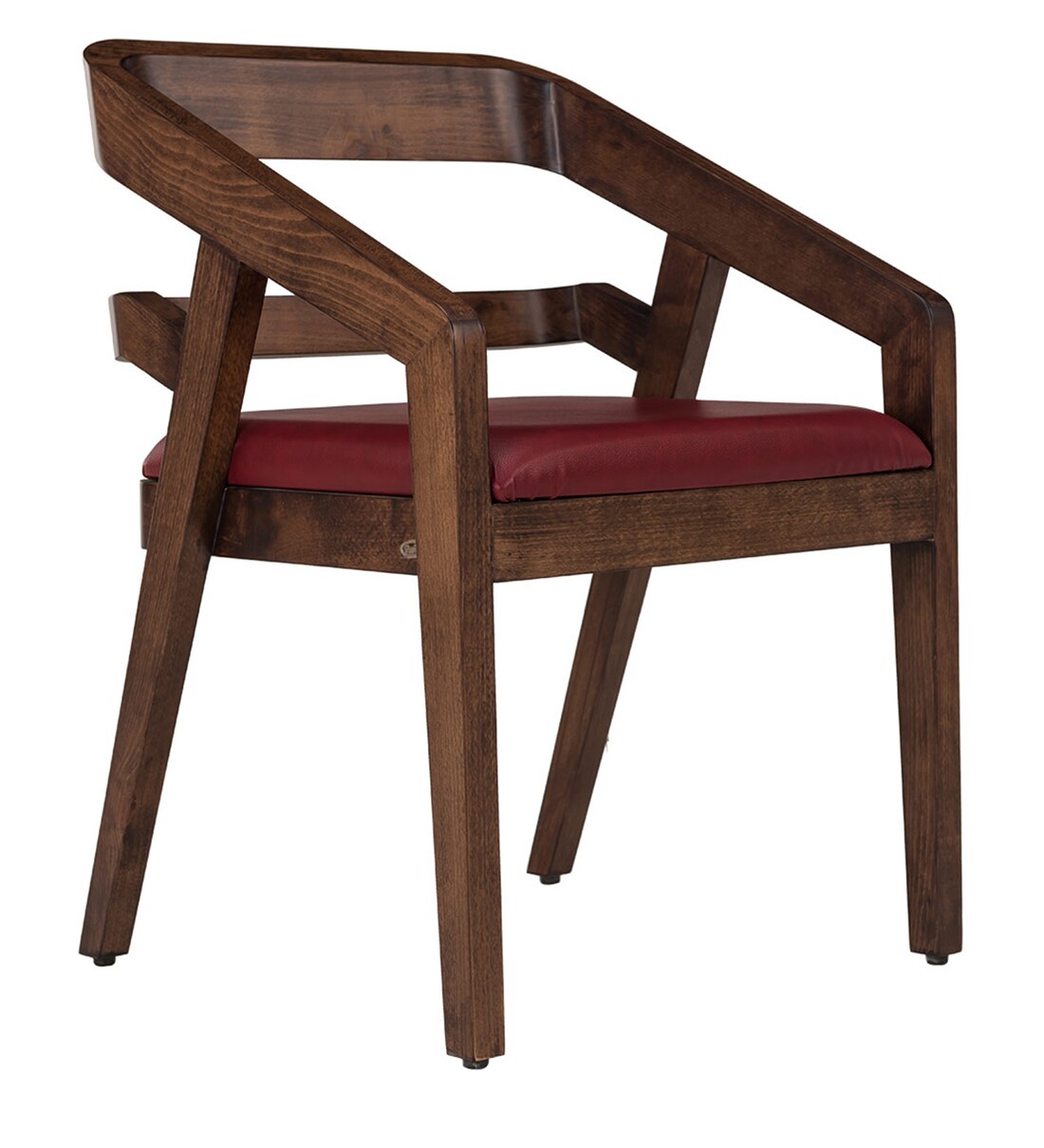 Buy Amelia Dining Chair in Brown Colour by Durian Online Uphlostered