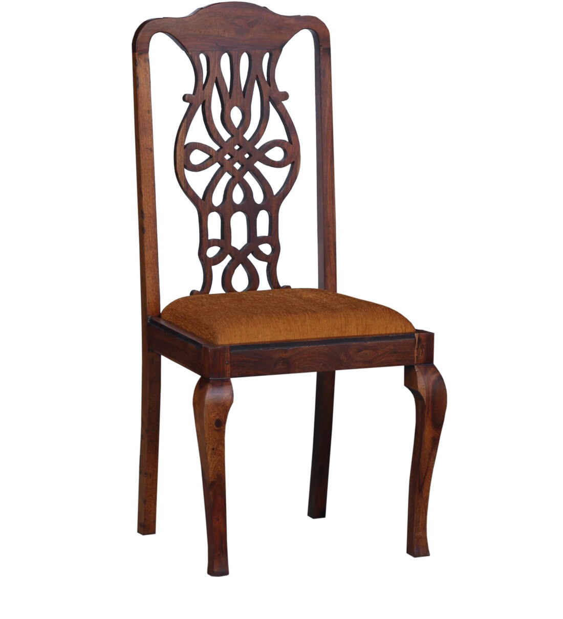 Buy Priscilla Solid Wood Dining Chair (Set Of 2) In Honey Oak Finish By ...