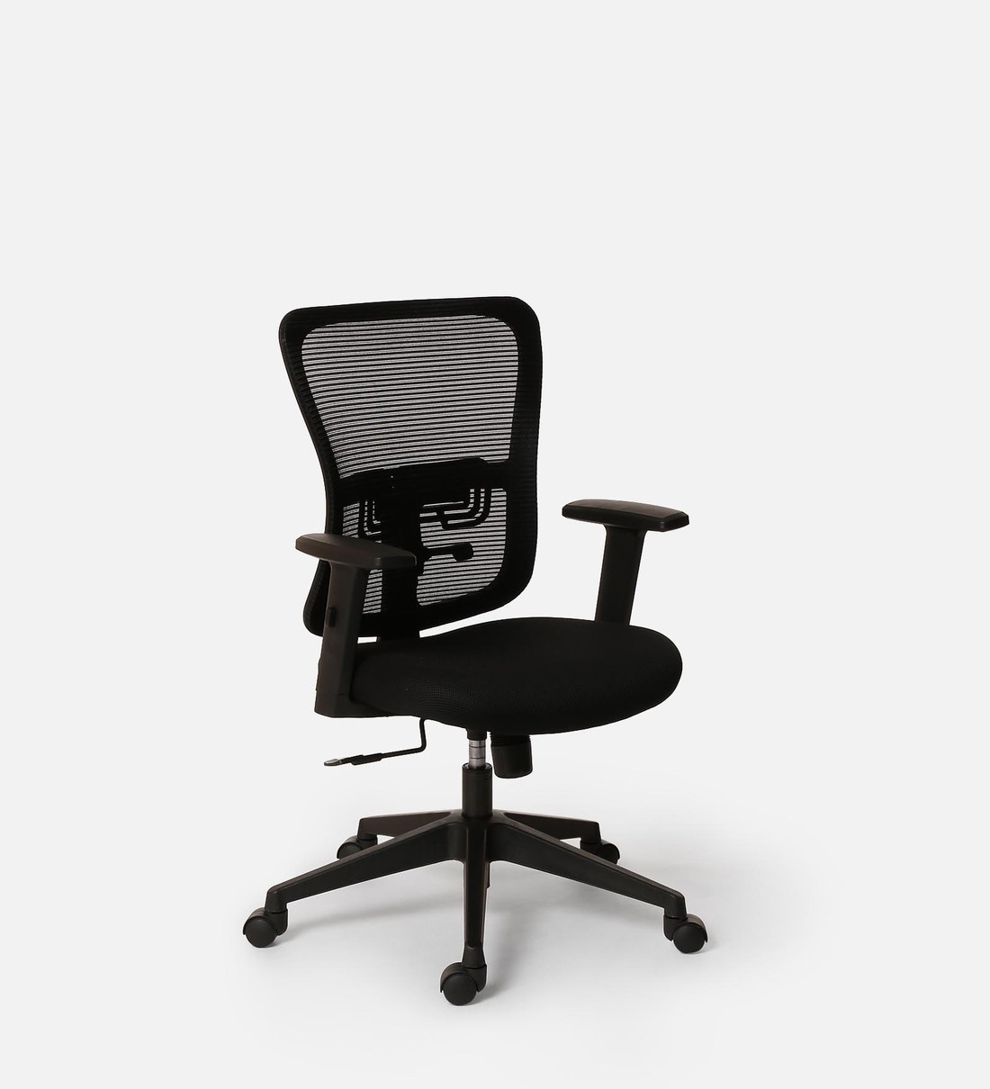Buy Amigo Ergonomic Chair in Black Colour by Star India Online Mid