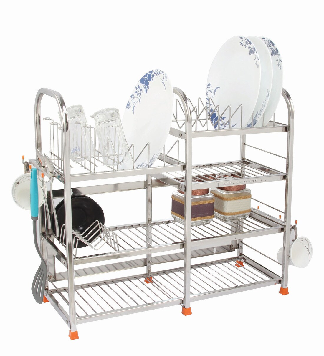 Buy Stainless Steel 24 x 9 Inches Kitchen Racks By Amol at 41 OFF by