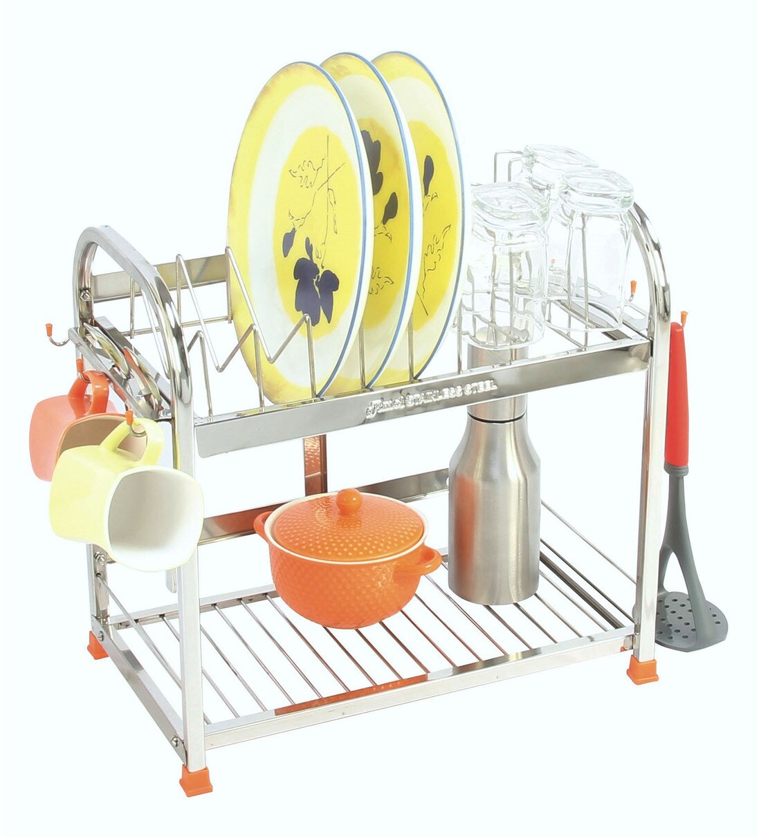 Buy Stainless Steel 15 x 9 Inches Kitchen Racks By Amol at 53 OFF by