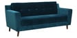 Amanda Velvet 3 Seater Sofa In Teal Blue Colour