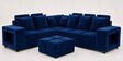 Amanda 6 seater Corner Sofa In Blue Color