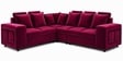 Amanda 6 seater Corner Sofa In Maroon Color Amanda 6 seater Corner Sofa In Maroon Color
