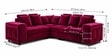 Amanda 6 seater Corner Sofa In Maroon Color Amanda 6 seater Corner Sofa In Maroon Color