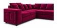 Amanda 6 seater Corner Sofa In Maroon Color Amanda 6 seater Corner Sofa In Maroon Color