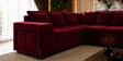 Amanda 6 seater Corner Sofa In Maroon Color