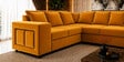 Amanda 6 seater Corner Sofa In Mustard Color