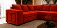 Amanda 6 seater Corner Sofa In Orange Color