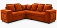 Amanda 6 seater Corner Sofa In Orange Color Amanda 6 seater Corner Sofa In Orange Color
