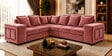 Amanda 6 seater Corner Sofa In Rose Color