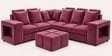 Amanda 6 seater Corner Sofa In Rose Color Amanda 6 seater Corner Sofa In Rose Color