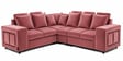 Amanda 6 seater Corner Sofa In Rose Color