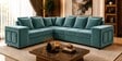 Amanda 6 seater Corner Sofa In Teal Color