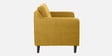 Amanda Fabric 2 Seater Sofa In Camel Yellow Colour