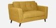 Amanda Fabric 2 Seater Sofa In Camel Yellow Colour