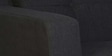 Amanda Fabric 2 Seater Sofa In Charcoal Grey Colour