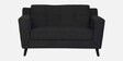 Amanda Fabric 2 Seater Sofa In Charcoal Grey Colour