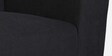 Amanda Fabric 2 Seater Sofa In Charcoal Grey Colour