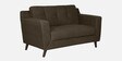 Amanda Fabric 2 Seater Sofa In Chestnut Brown Colour