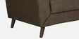 Amanda Fabric 2 Seater Sofa In Chestnut Brown Colour