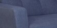 Amanda Fabric 2 Seater Sofa In Navy Blue Colour