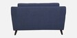 Amanda Fabric 2 Seater Sofa In Navy Blue Colour