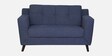 Amanda Fabric 2 Seater Sofa In Navy Blue Colour