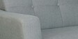 Amanda Fabric 2 Seater Sofa In Steel Grey Colour