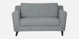 Amanda Fabric 2 Seater Sofa In Steel Grey Colour