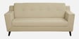 Amanda Fabric 3 Seater Sofa In Beige Colour