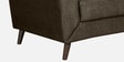 Amanda Fabric 3 Seater Sofa In Chestnut Brown Colour