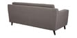 Amanda Fabric 3 Seater Sofa In Sandy Brown Colour