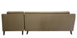 Amanda Fabric LHS Sectional Sofa (3 + Lounger) In Sandy Brown Colour