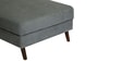 Amanda Fabric LHS Sectional Sofa (3 + Lounger) In Steel Grey Colour