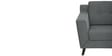 Amanda Fabric LHS Sectional Sofa (3 + Lounger) In Steel Grey Colour